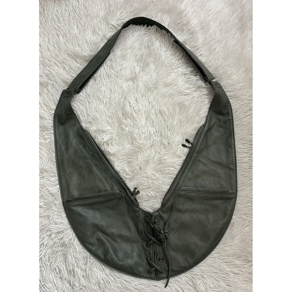 Sash bag green